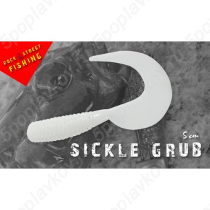 Силиконовая приманка виброхвост Herakles Sickle Grub (5 см)