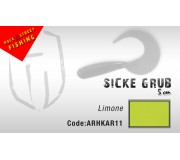 Силиконовая приманка виброхвост Herakles Sickle Grub (5 см)