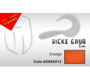 Силиконовая приманка виброхвост Herakles Sickle Grub (5 см)