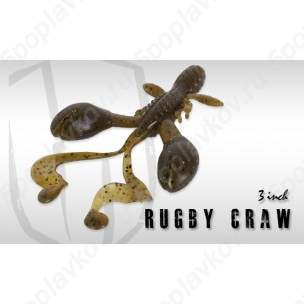 Силиконовая приманка Herakles Rugby Craw 3