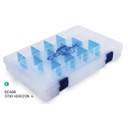 Коробка пластиковая Colmic 3700 Horizon-4 (H. 4,7cm)