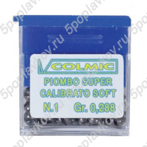 Мягкая дробь в коробочке Colmic Piombo Super Calibrato Soft (30 г)