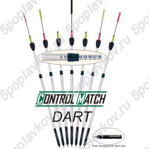 Поплавок матчевый c дротиком Cralusso Control Match with dart