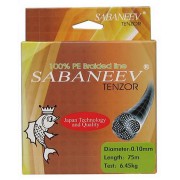 Шнур плетёный Sabaneev Tenzor 100% PE Dark Green (75M)