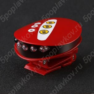 Интеллектуальный сенсорный налобный фонарь с креплением на козырек