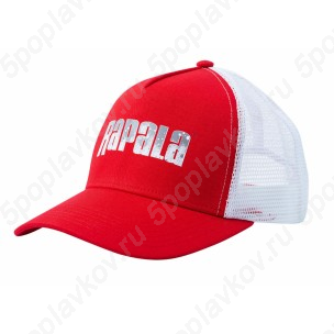Кепка Rapala красная c сеткой Splash Trucker Cap - Red