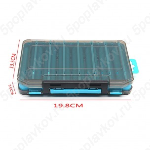 Коробка для воблеров двухсторонняя