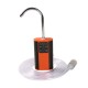 Портативный походный умывальник,герметичный корпус, диспенсер для воды, с подсветкой, оранжевый