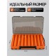 Коробка для воблеров двухсторонняя