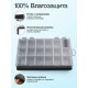 Коробка для приманок герметичная M, 27.5*18*4.8 см.