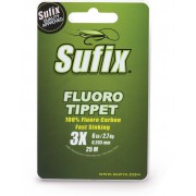 Леска Sufix Fluoro Tippet Clear прозрачная (25 м)