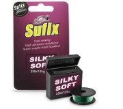 Поводковый материал плетёный Sufix Silky Soft Green (20 м)