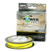 Шнур плетёный Power Pro Super 8 Slick Yellow (135 м)
