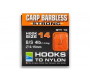 Поводки Carp Barbless Strong Hooks To Nylon