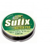 Шнур плетёный Sufix Matrix Pro зелёный (135 м)