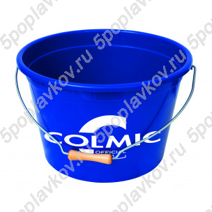 Пластиковое ведро для прикормки Colmic Groundbait Bucket Official Team